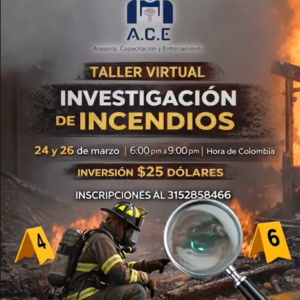 Taller Virtual: Investigación de incendios